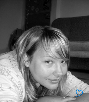 hair, skin, fun, smile, monochrome, bangs