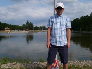 jeans, leisure, vacation, shorts, lake