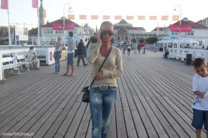 jeans, vacation, standing, pier