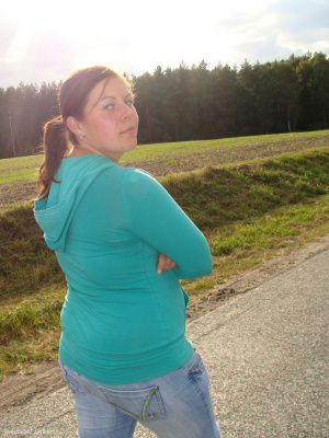 fun, jeans, denim, leisure, standing, shorts
