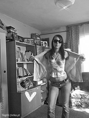 jeans, standing, monochrome