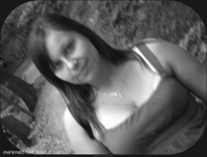smile, monochrome
