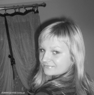 hair, smile, monochrome