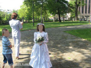 jeans, dress, petal, flower, gown