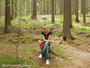 sitting, forest, jungle