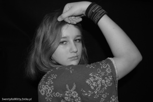 hand, monochrome, model