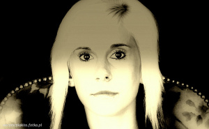 eyelash, monochrome