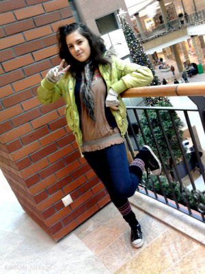 jacket, jeans