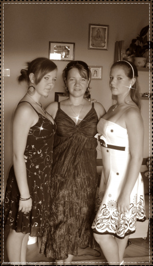 monochrome, dress