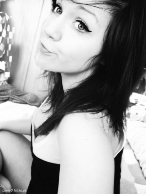 hair, selfie, smile, monochrome