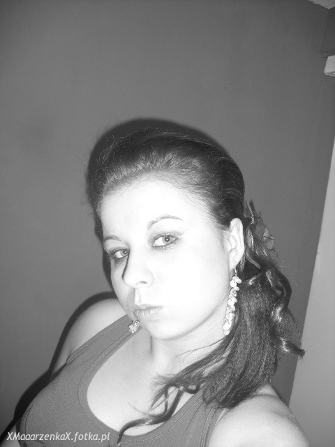 hair, selfie, smile, ear, monochrome