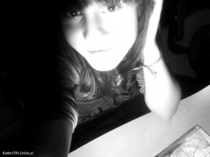selfie, smile, monochrome