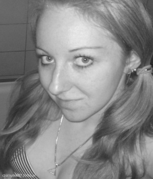 eyelash, hair, selfie, smile, necklace, ear, monochrome