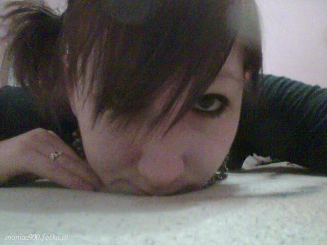 mouth, hair