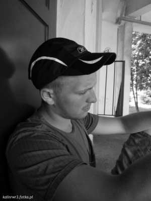 monochrome, hat