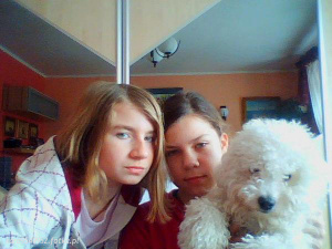 selfie, fun, smile, dog