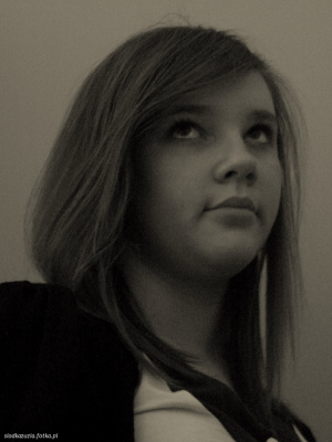 hair, monochrome
