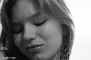mouth, eyelash, hair, skin, smile, monochrome