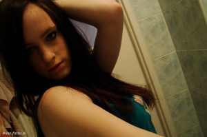 mouth, hair, selfie