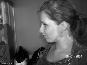 hair, ear, monochrome