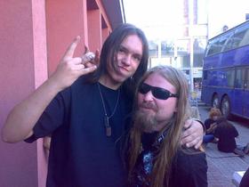Sabaton, Bydgoszcz, 01.09.2009r.     Z Parem Sundstromem z Sabaton
