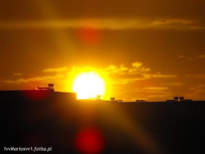 sky, sunset