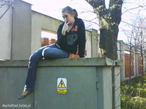 jeans, sitting