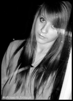hair, smile, monochrome