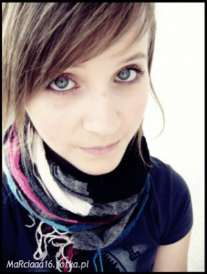 mouth, hair, selfie, smile, cool, scarf, bangs