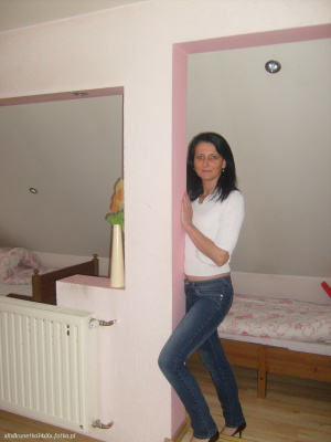 jeans, denim, standing, room
