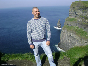 standing, cliff