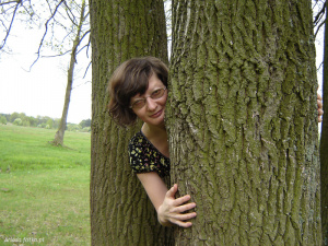 outerwear, forest, trunk