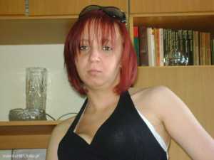 hair, bangs, tableware