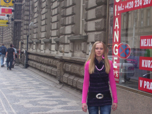 jacket, outerwear, jeans, standing, road