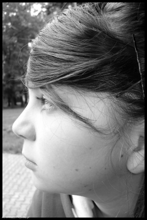 eyelash, skin, ear, monochrome