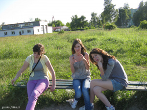 fun, jeans, denim, smile, sitting, leisure, vacation