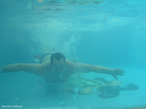 underwater, swimming
