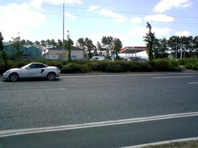 Toyota MR-S w ruchu