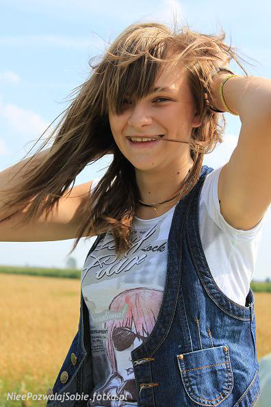 hair, textile, jeans, denim, smile