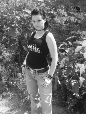 jeans, denim, standing, monochrome, model
