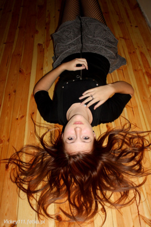 mouth, hair, hand