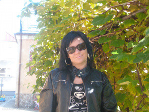 jacket, outerwear, fun, jeans, cool, glasses, sunglasses, leather