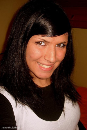hair, smile, bangs