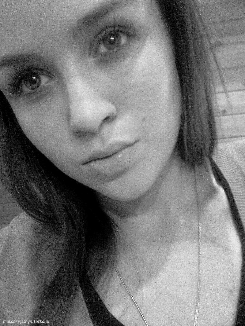 eyelash, smile, monochrome