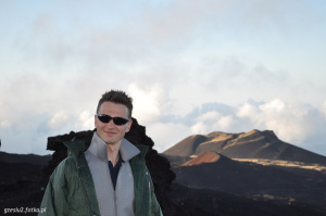 jacket, outerwear, cool, glasses, sky, sunglasses, mountain