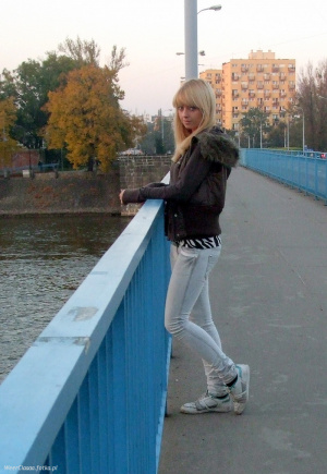 jacket, jeans, denim, standing