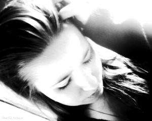 eyelash, hair, smile, monochrome
