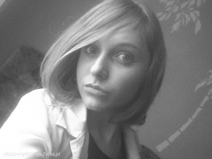 eyelash, hair, selfie, smile, monochrome