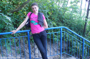 jeans, denim, leisure, jungle, bridge