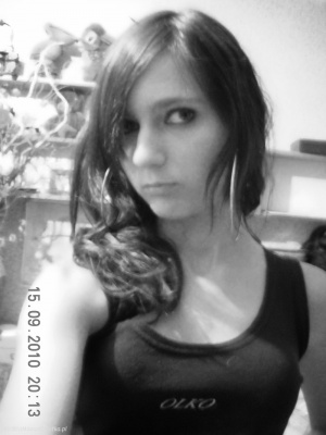 selfie, smile, monochrome, model